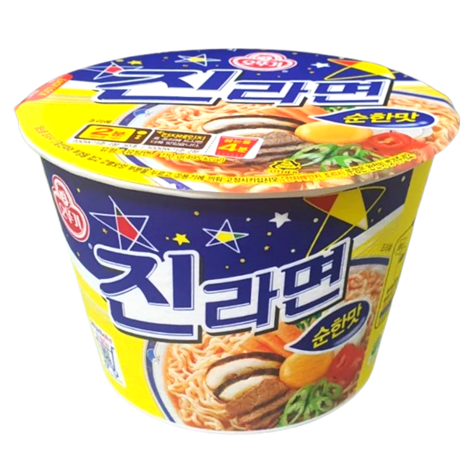 [오늘출발] 오뚜기 진라면 순한맛 큰컵 110g x 24개