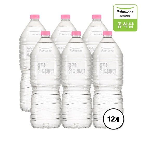 풀무원 뉴 워터루틴 생수 2L X 12병
