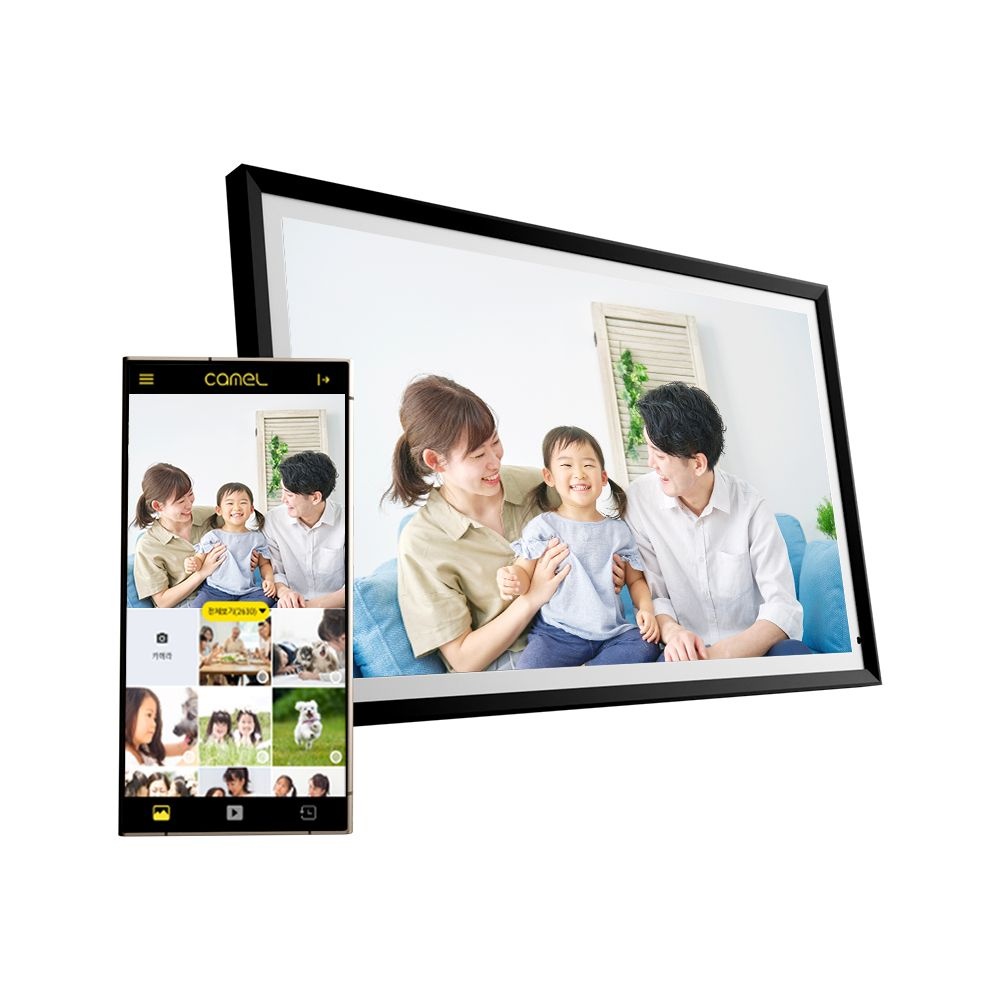 카멜 클라우드 디지털액자 CPF1320IPS FHD 무선 사진 영상 전송 터치패널
