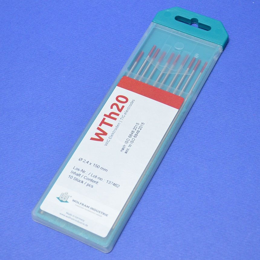 울프람 텅스텐봉 WTh20 토륨타입 10개 6.0x150mm 7230123