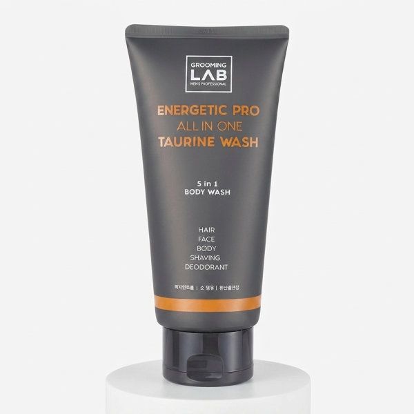 GROOMING LAB 남성용 에너제틱 프로 올인원 타우린 바디워시 300ml