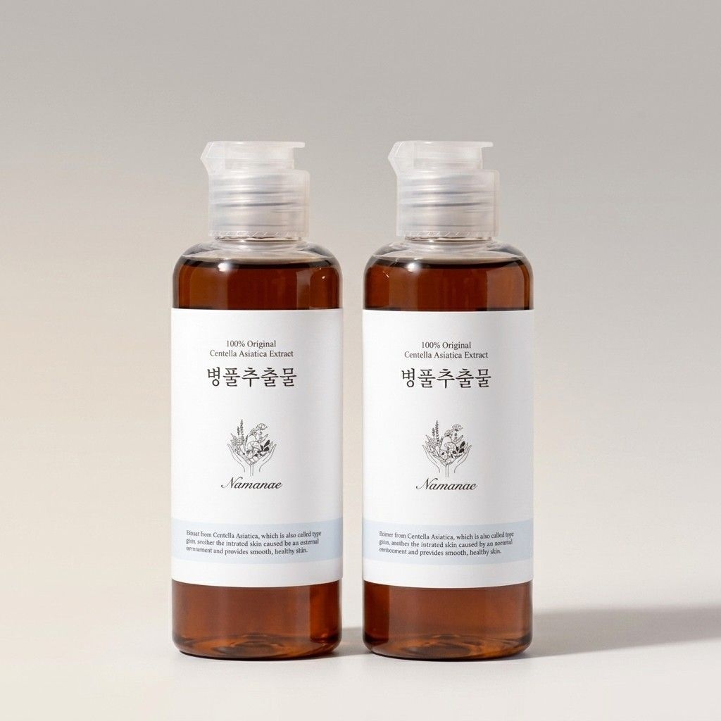 셀비엔 셀비엔 병풀 추출물 피부진정 원료 화장품만들기 원액100% 150ml 1+1