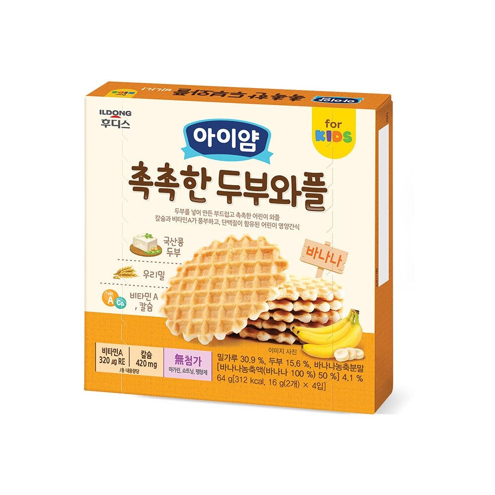 후디스 후디스 아이얌 촉촉한 두부와플 2종바나나/감자 중 택1 3505062