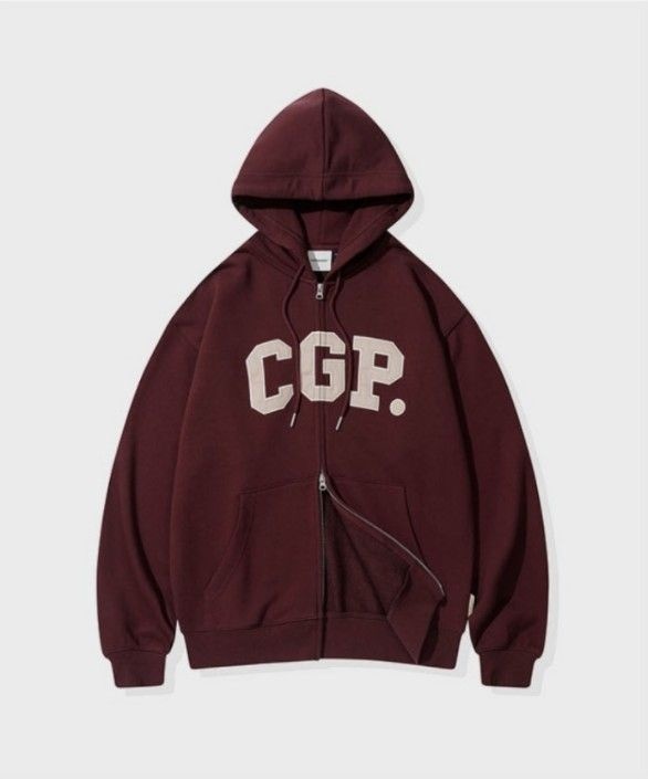 아치 로고 CGP 후드 집업 CBEBUTC330