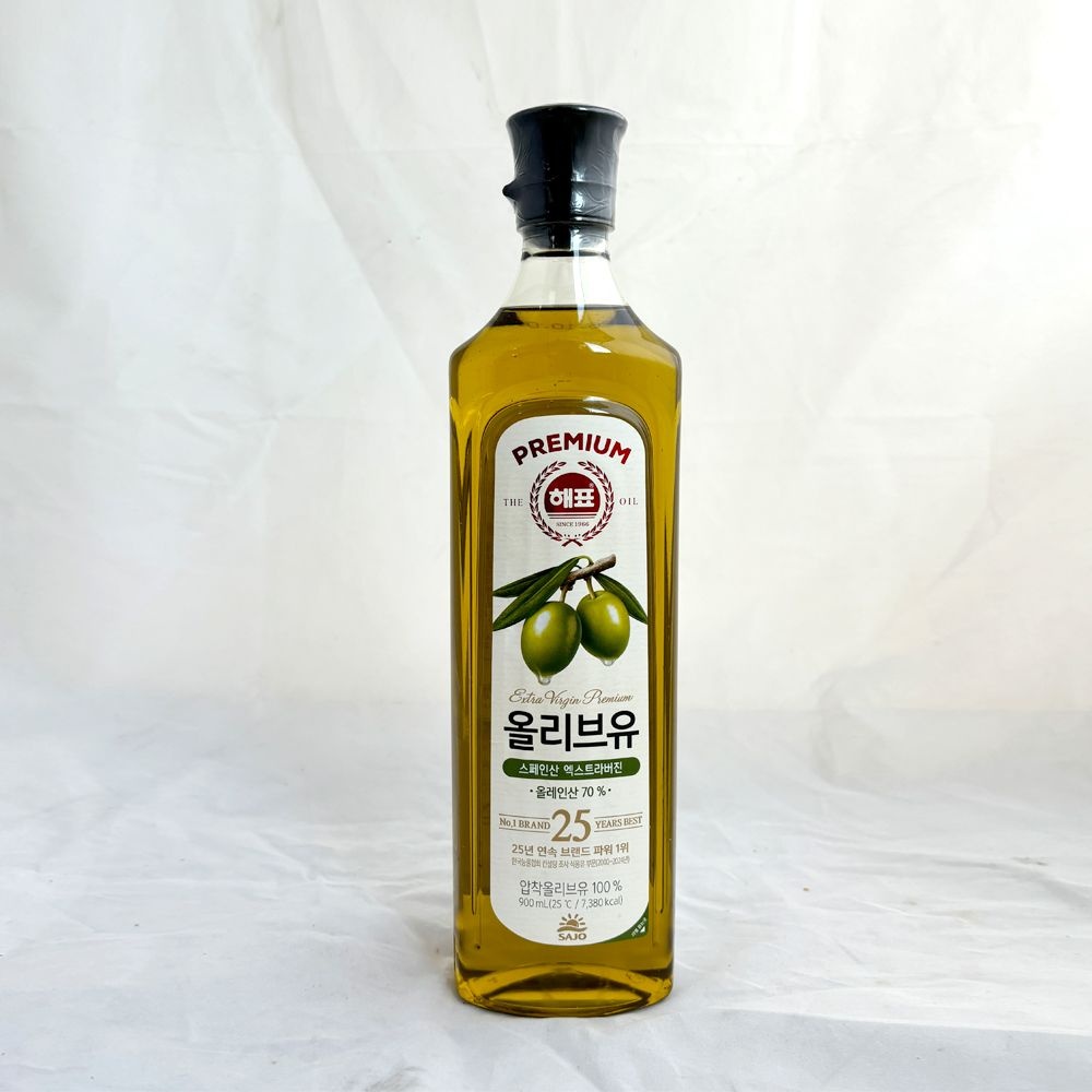 해표 사조대림 해표 압착 올리브유 900ml