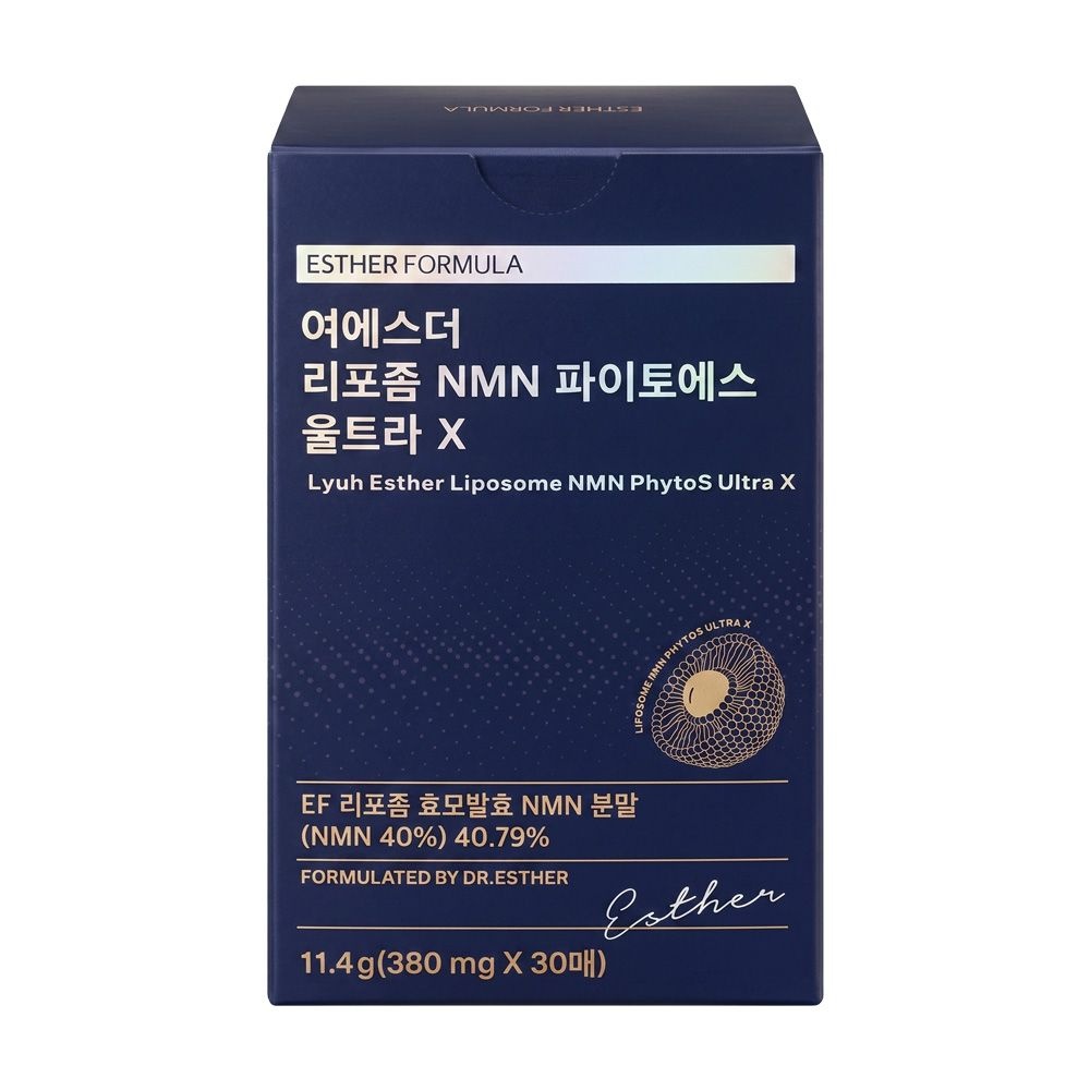 여에스더 리포좀 NMN 파이토에스 울트라 X 380mgX30매
