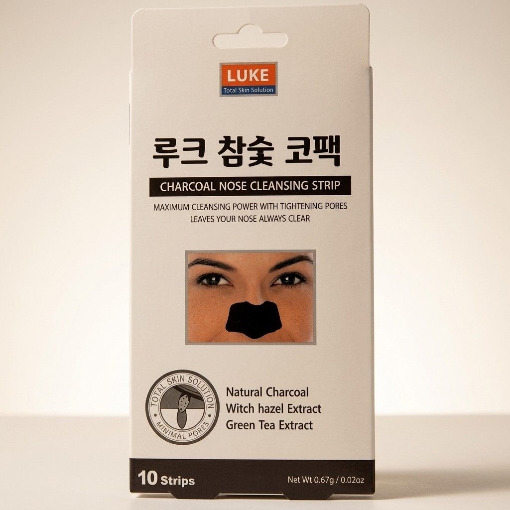 루크 참숯 코팩 60매(6팩) 블랙헤드피지제거노폐물
