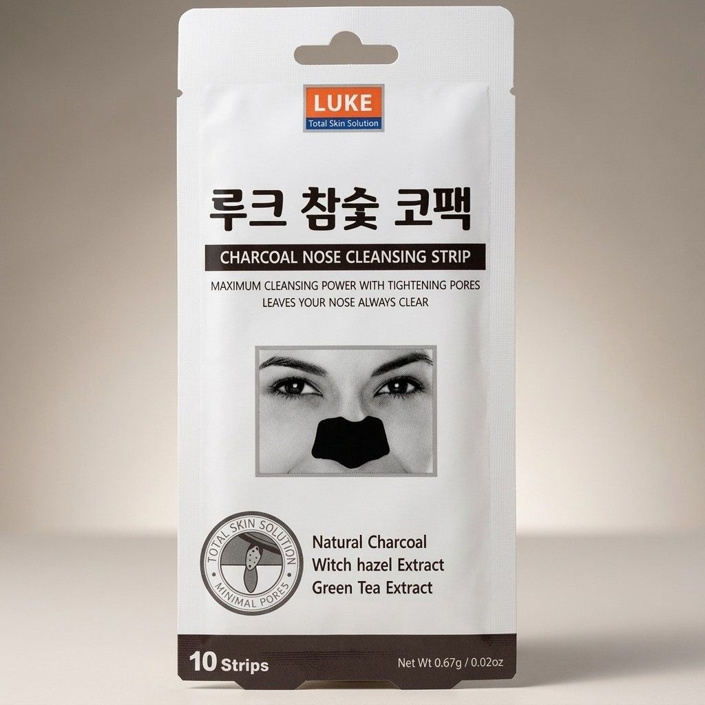 루크 참숯 코팩 40매(4팩) 블랙헤드피지제거노폐물