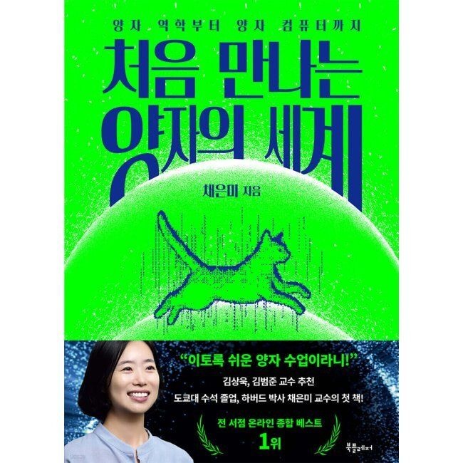 북플레저 처음 만나는 양자의 세계 - 양자 역학부터 양자 컴퓨터까지 채은미 북플레저 (868762)
