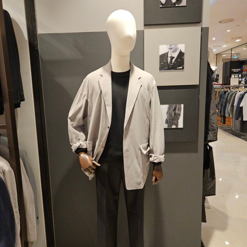 [롯데백화점] 지이크 SS 만능코디 세미오버핏 빅포켓 홑겹스판재킷 PGE4028