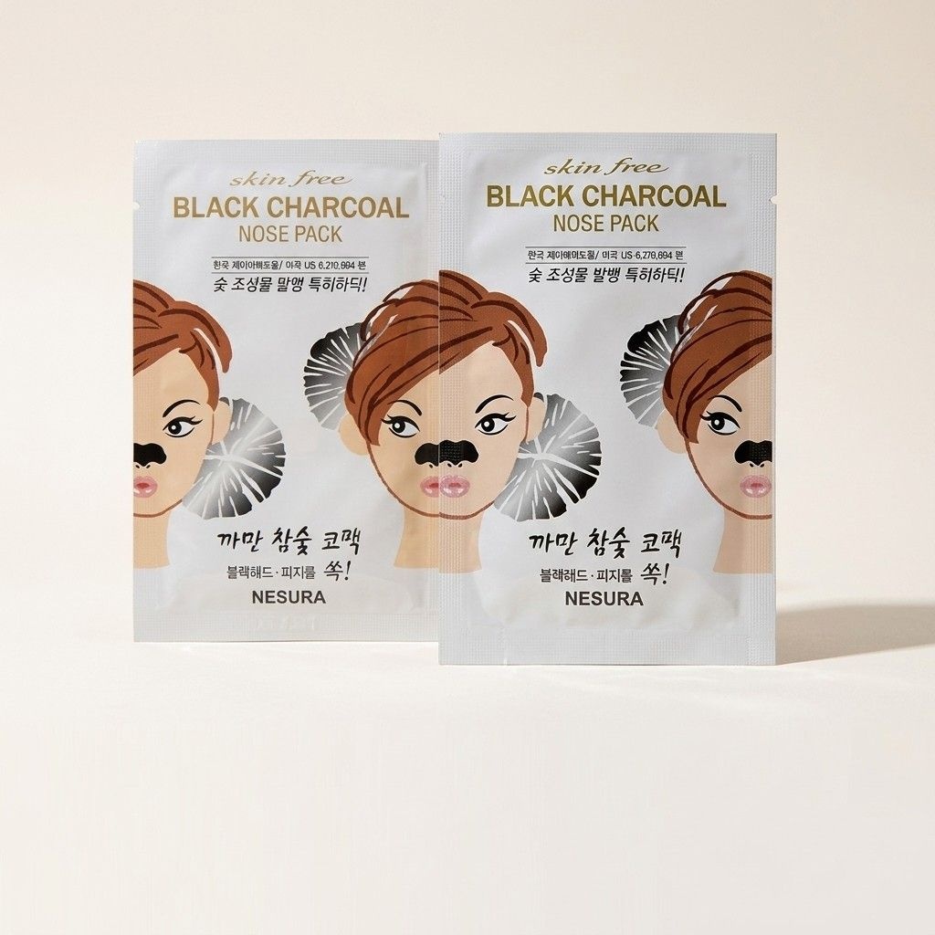 네슈라 까만 참숯 코팩 40매