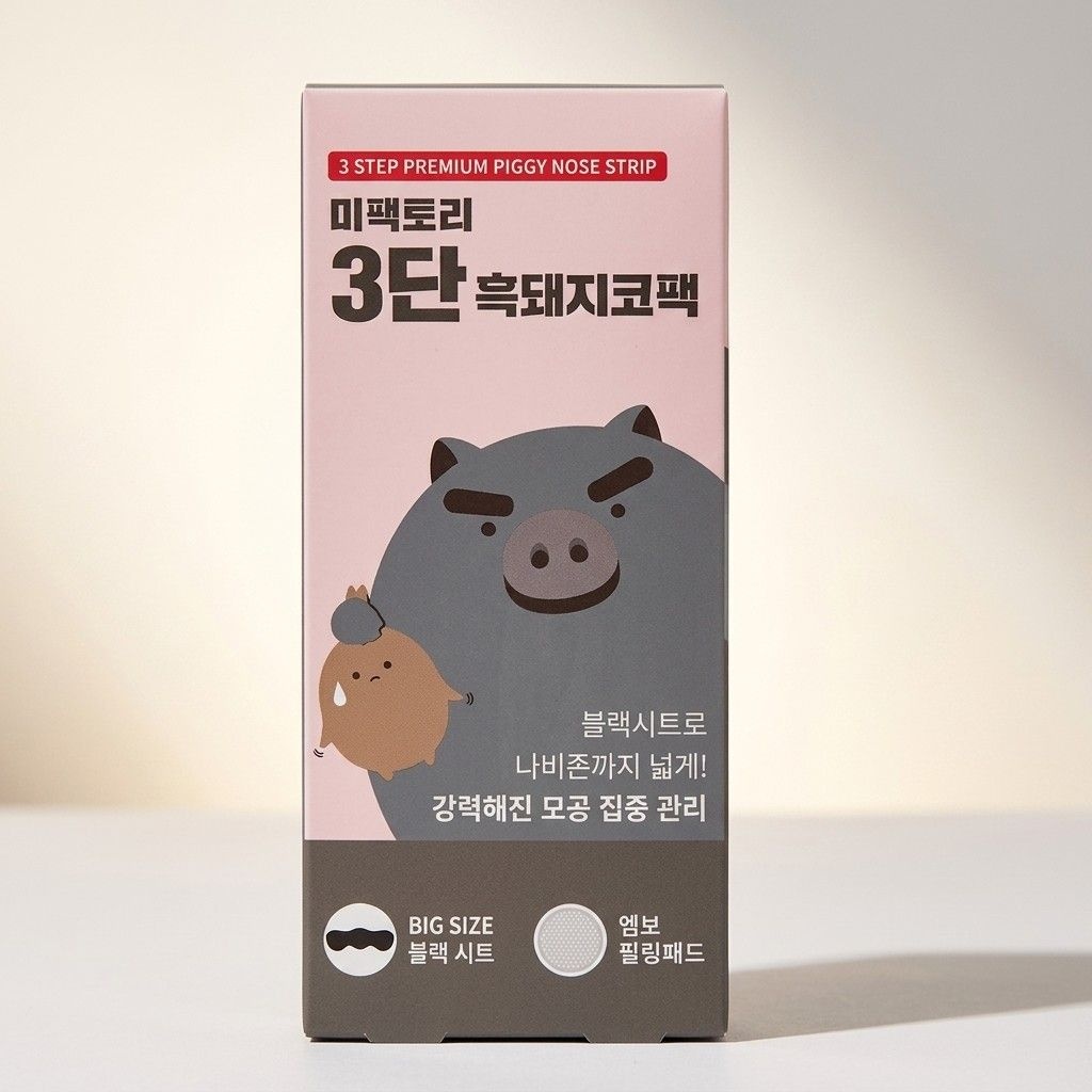 미팩토리 3단 흑돼지 코팩 3매입 x 1개