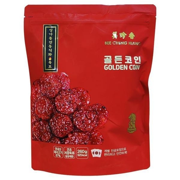 sellerhub [하프클럽]비첸향 골드코인 육포 260g 2개