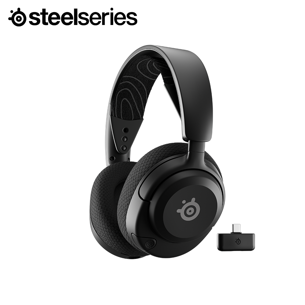 [추석혜택가 15만] 스틸시리즈 Arctis Nova 5 무선 게이밍 헤드셋 블랙