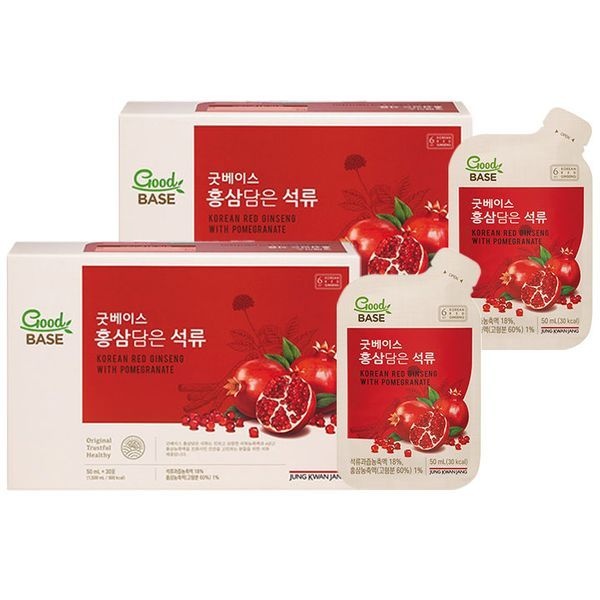 정관장 굿베이스 홍삼담은 석류 50ml x 30포 2박스