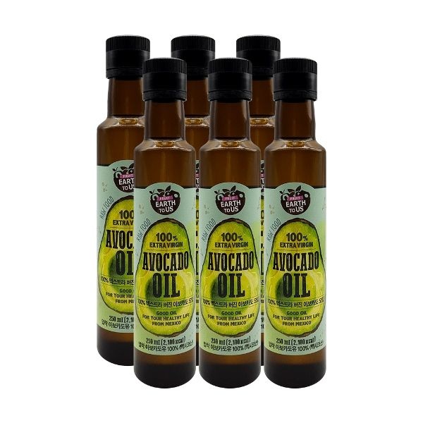 종근당건강 엑스트라 버진 아보카도오일 250ml x 6개 /Hb