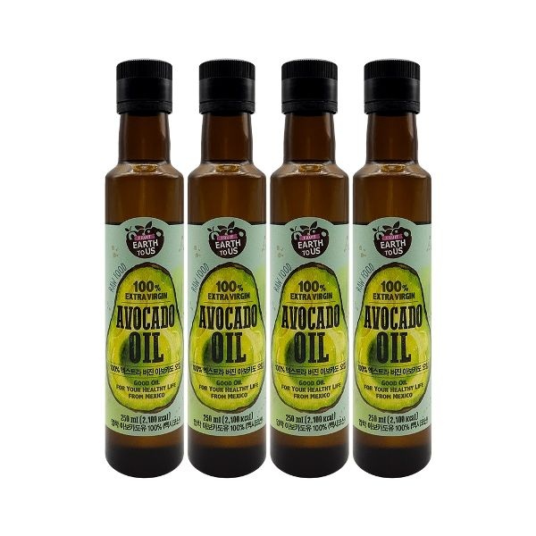 종근당건강 엑스트라 버진 아보카도오일 250ml x 4개
