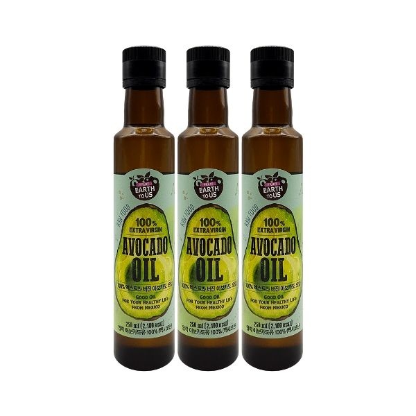 종근당건강 엑스트라 버진 아보카도오일 250ml x 3개 /Hb