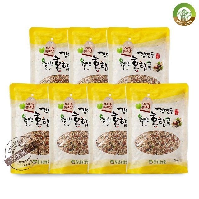 [김연도혼합곡] 웰빙 10곡 혼합곡 300g x 7봉