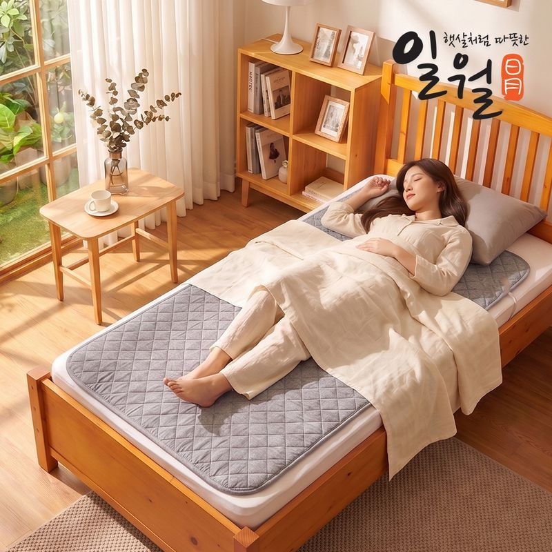 [일월] 블랙오닉스 초절전형  카본매트 싱글+싱글 세트