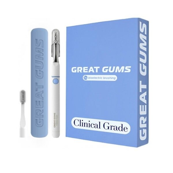 Suzhou Weiyeda Electronics [트로마츠] 그레이트검즈 Clinical Grade 치석 플라그 제거 생체전류 칫솔 세트 TROMATZ-GGCG