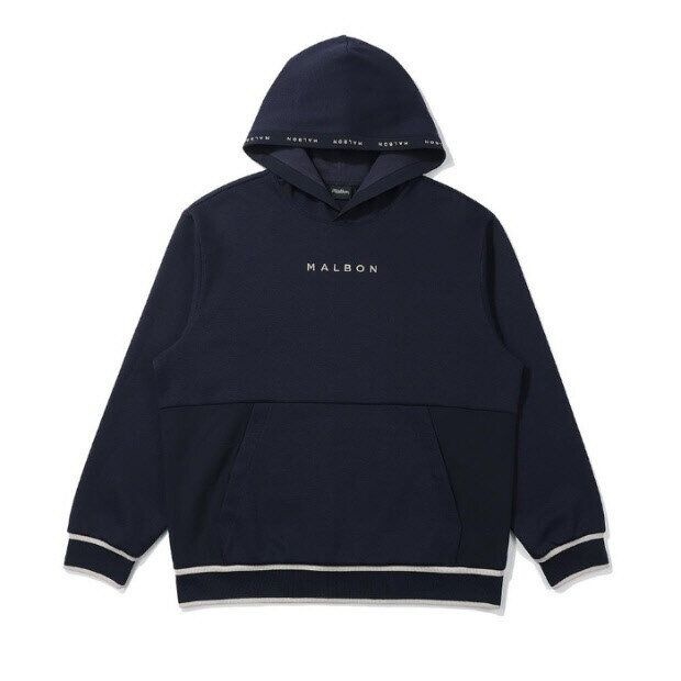 [패션플러스][말본골프]말본골프긴팔 LQS M4321PFS03NVY 에어리 후드티셔츠 NAVY (MAN)
