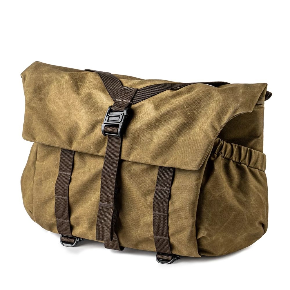 [WOTANCRAFT] 우탄크래프트 카메라 숄더백 Pilot Bag 10L, Canvas, Khaki Brown