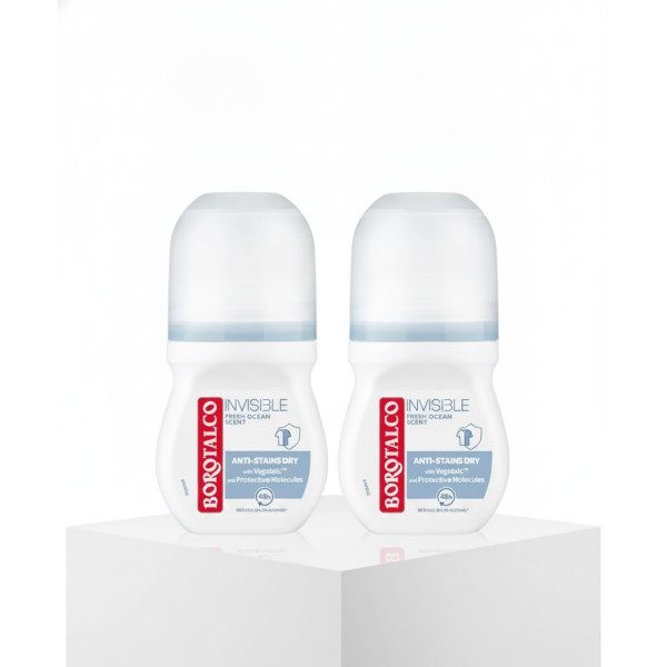 BOROTALCO 보로탈코 인비저블 프레쉬 롤온 50ml (2 pack)