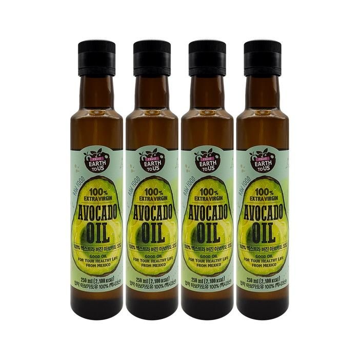 종근당건강 100% 엑스트라 버진 아보카도오일 250ml x 4개