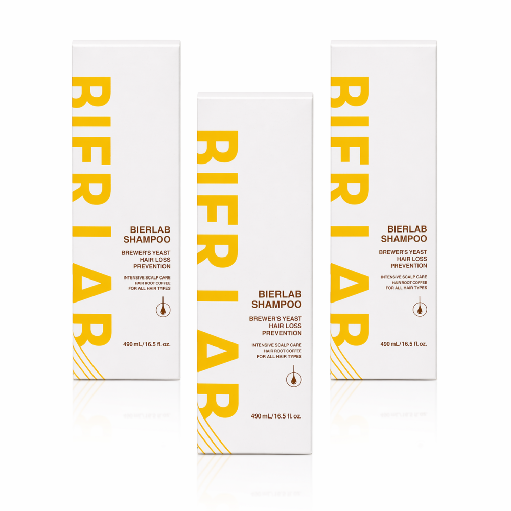 비어랩 맥주효모 탈모샴푸 490ml x 3개