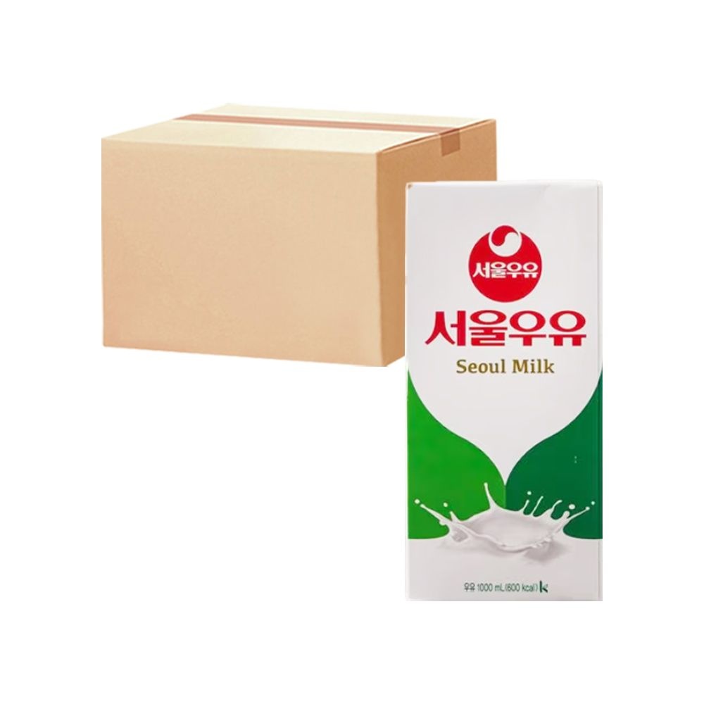서울우유 멸균우유 1000ml 1L 흰우유 10개