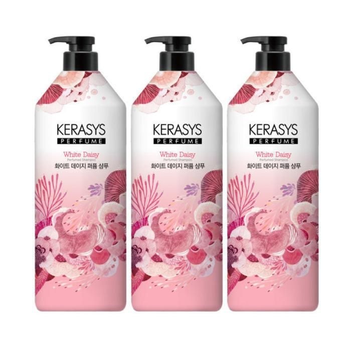 케라시스 화이트 데이지 퍼퓸 샴푸 1000ml 3개