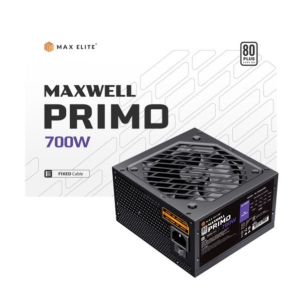 맥스엘리트 맥스엘리트 MAXWELL PRIMO 700W 80PLUS STANDARD 플랫 파워서플라이