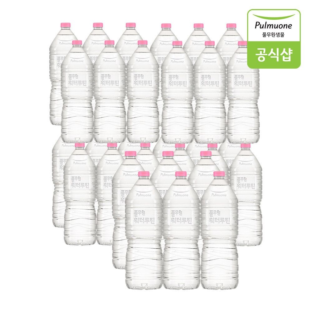 풀무원샘물 [패션플러스][풀무원샘물]워터루틴 무라벨 생수 2L X 30병