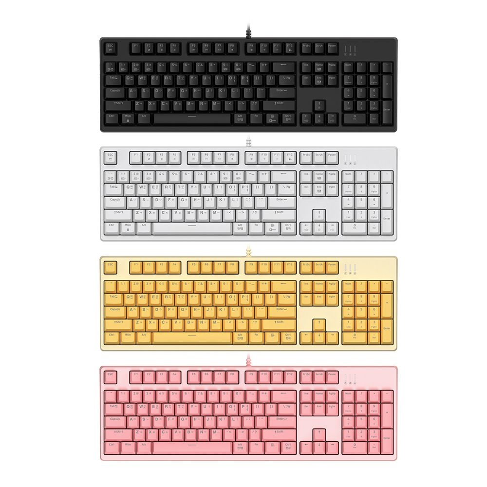 앱코 앱코 K660S 카일 광축 게이밍 기계식 키보드 블랙, 청축 V2