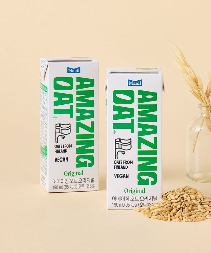AMAZING OAT AMAZING OAT 어메이징 오트 오리지널 190ml 48팩 4161391