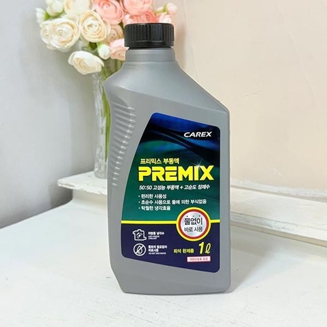카렉스 프리 믹스 부동액 1L 자동차부동액 카렉스부동액 냉각수