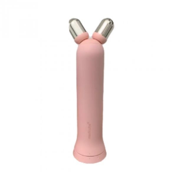 이중턱/윤곽케어 메디큐브 에이지알 부스터 브이롤러 헤드 핑크/베이지