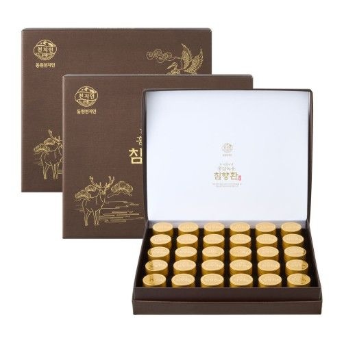 [롯데백화점] GNC [동원천지인]홍삼녹용 침향환 (3.75g*30환 / 침향 27퍼센트 함유)*2개