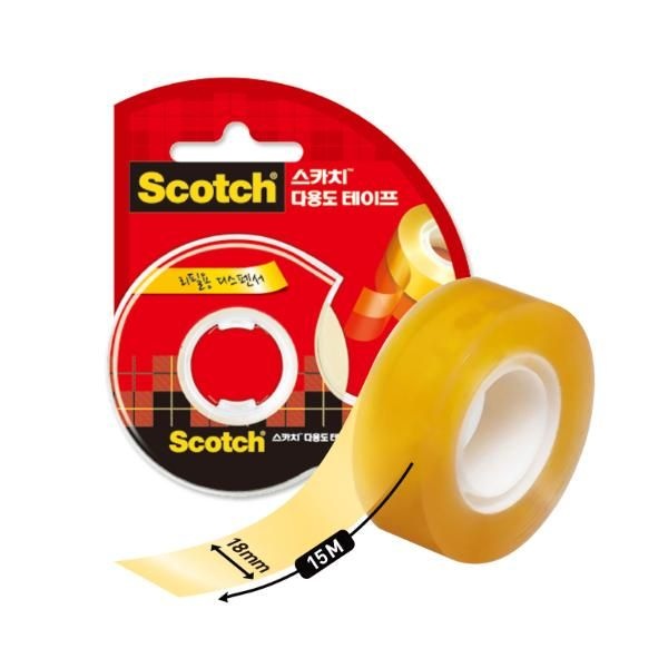 3M 스카치다용도테이프 581D 18mmx15M