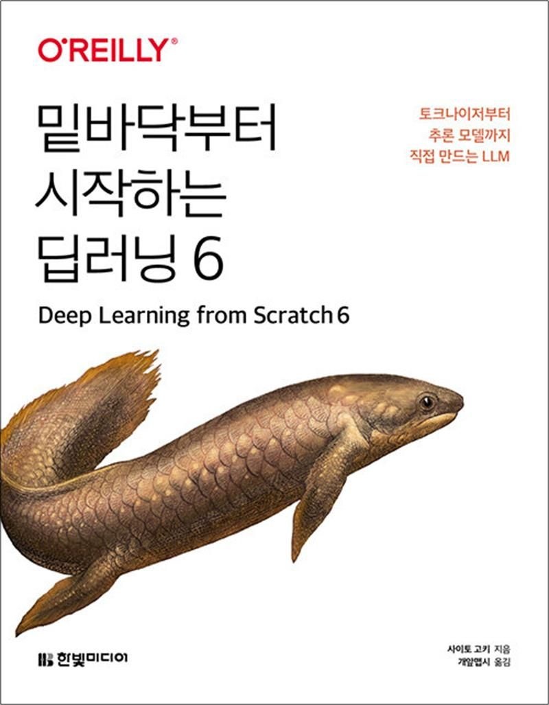 밑바닥부터 시작하는 딥러닝 6 - 토크나이저부터 추론 모델까지 직접 만드는 LLM