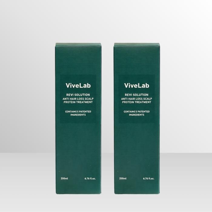 [오늘출발] 바이브랩 리바이 솔루션 안티 헤어 로스 스칼프 프로틴 트리트먼트 200ml 2개 / iuy