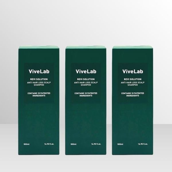 바이브랩 리바이 솔루션 안티 헤어 로스 스칼프 샴푸 500ml 3개 ...