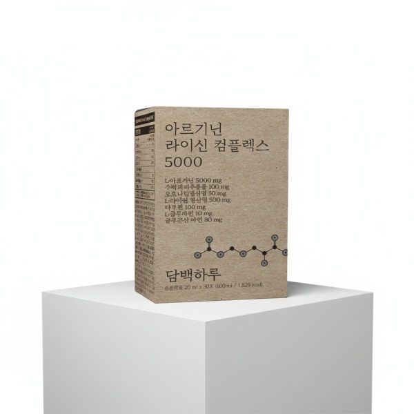 담백하루 아르기닌 라이신 컴플렉스 5000 30포 (1개월분)