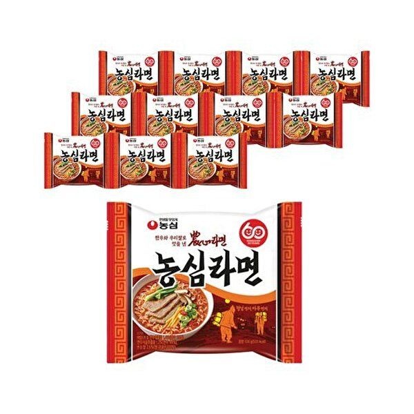 [너만아는과자점]농심 농심라면 124g 12개