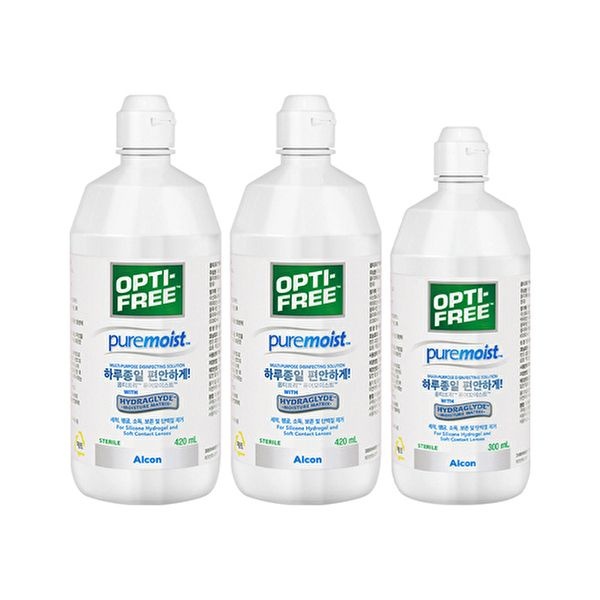 [알콘]옵티프리 렌즈세척액 익스프레스 470ml 2개 + 355ml 1개