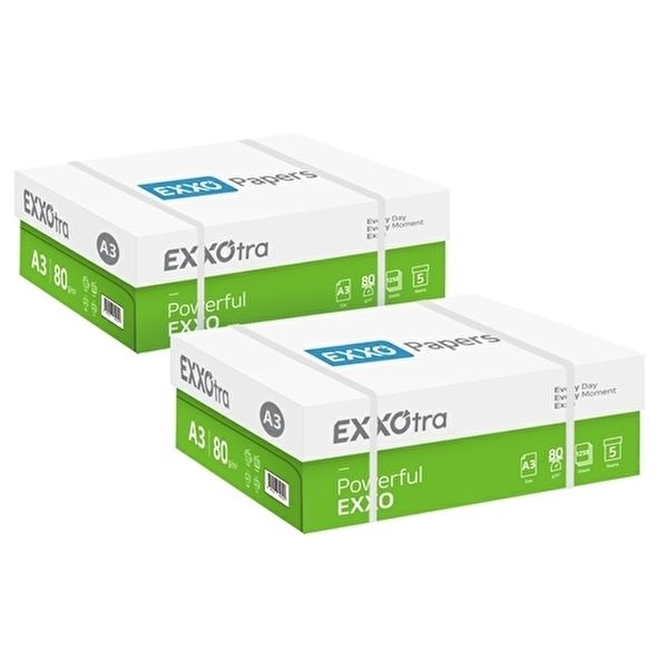 [엑소]엑소트라(EXXOtra) A3 복사용지(A3용지) 80g 1250매 2BOX