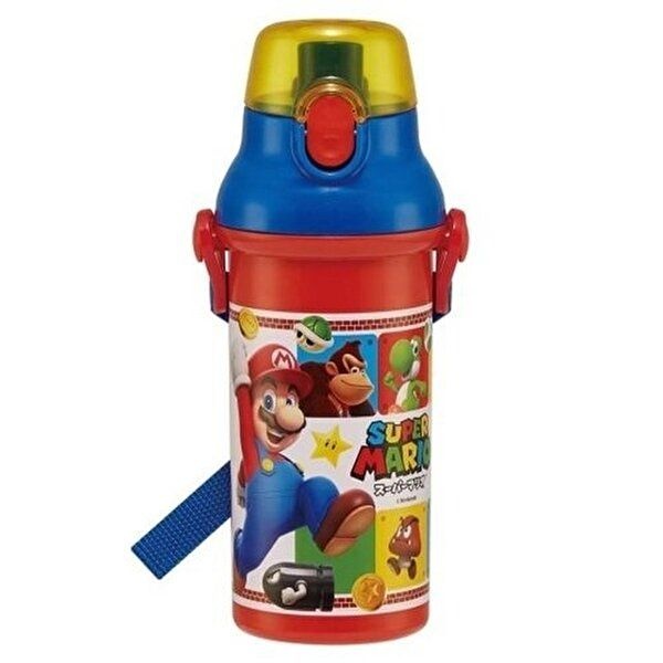 [알티피아]슈퍼마리오 원더 원터치 어깨끈물병 480ml 항균+ 물통 (WFG28VX)