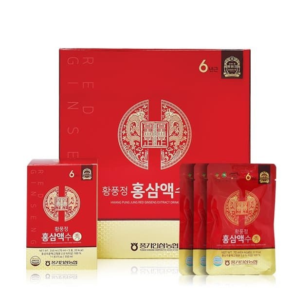 황풍정 (현대Hmall) [풍기인삼농협 직영] 황풍정 홍삼액 수 70mlx30포 /쇼핑백포함