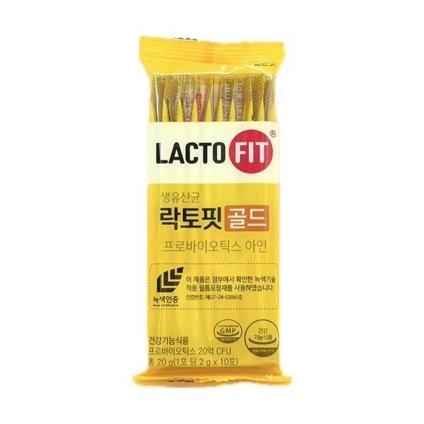 [하프클럽]종근당건강 생유산균 락토핏 골드 2g x 10포 1개 - TAO -